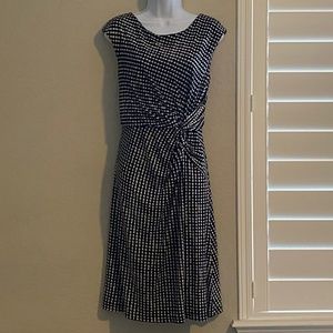 212 Collection Black with white dot Dress